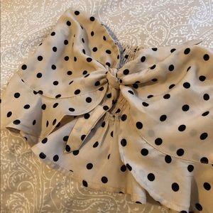 VAGABOND strapless blouse